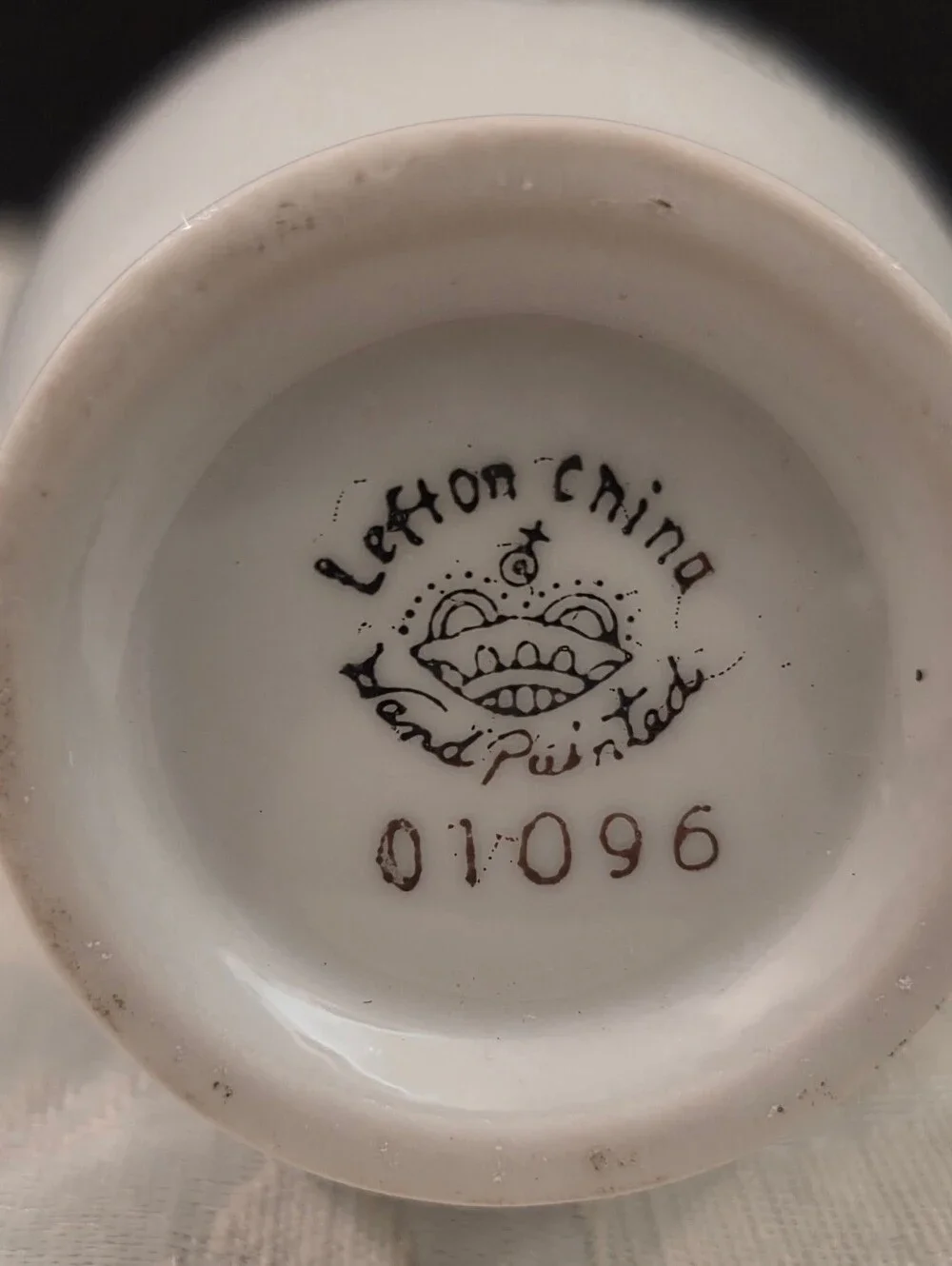 Lefton 25th Anniversary Porcelain Hand Painted Bud Vase Model 1096
